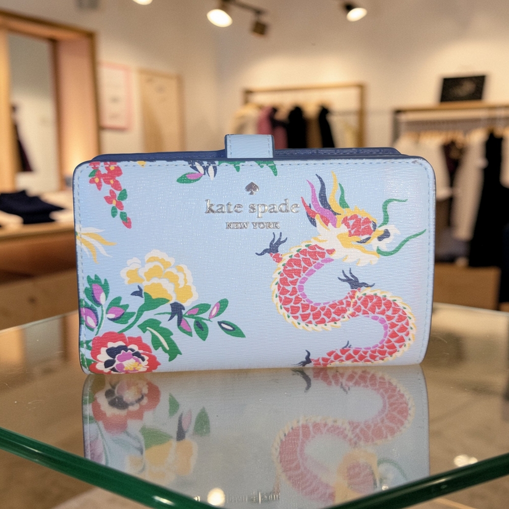 LIMITED EDITION | Kate Spade New York | Year of the Snake | Bifold Wallet | Luck